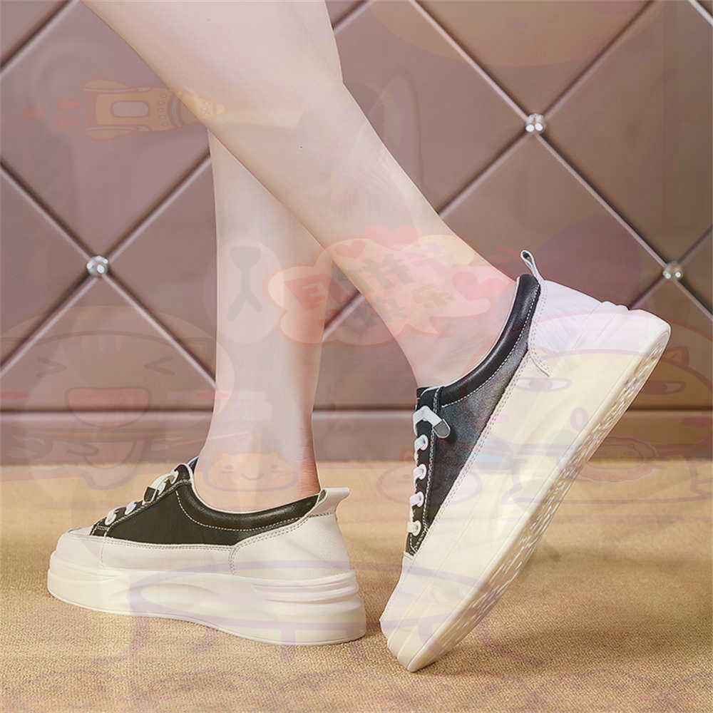 Tech Accessories Business - 레이스 업 Chunky 로퍼 여성 스케이트