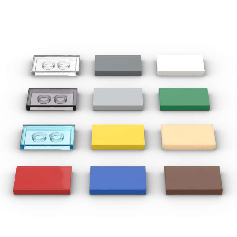 Tech Accessories For Kids - MOC 10PCS 26603 2x3 타이어 플레이트