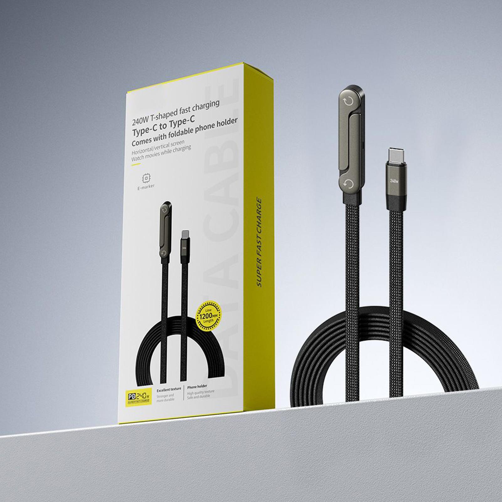 Tech Accessories For Home Office - 보이지 않는 홀더 충전 케이블 2-in-1