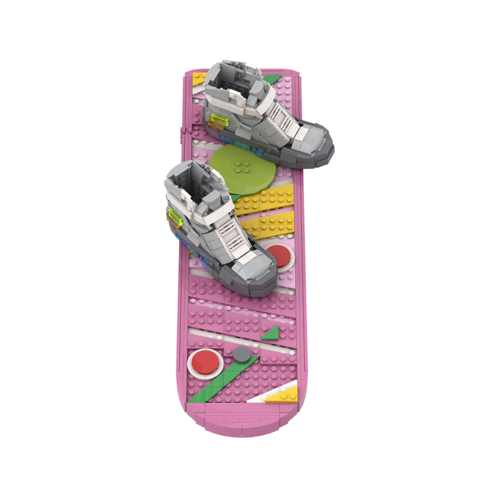 MOC 영화 미래로 돌아 가기 스케이트 보드 빌딩 블록 - Tech Accessories For Kids 리뷰 및 가격