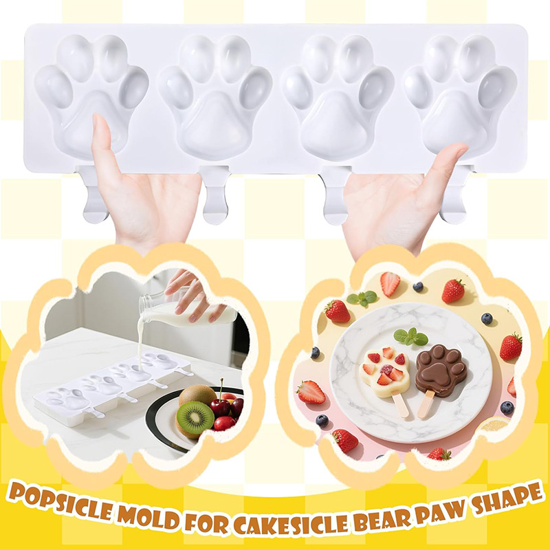 아이스크림 실리콘 몰드 DIY 강아지 발 모양 얼음틀  - Tech Dog Accessories 리뷰 및 가격