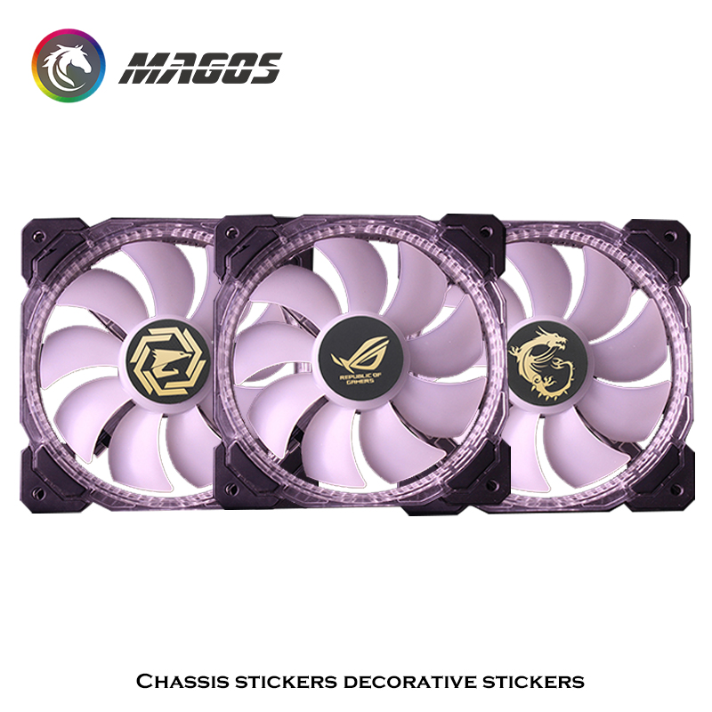 컴퓨터 케이스 팬 금속 스티커 ROG MSI AORUS - Tech Accessories Pc 리뷰 및 가격