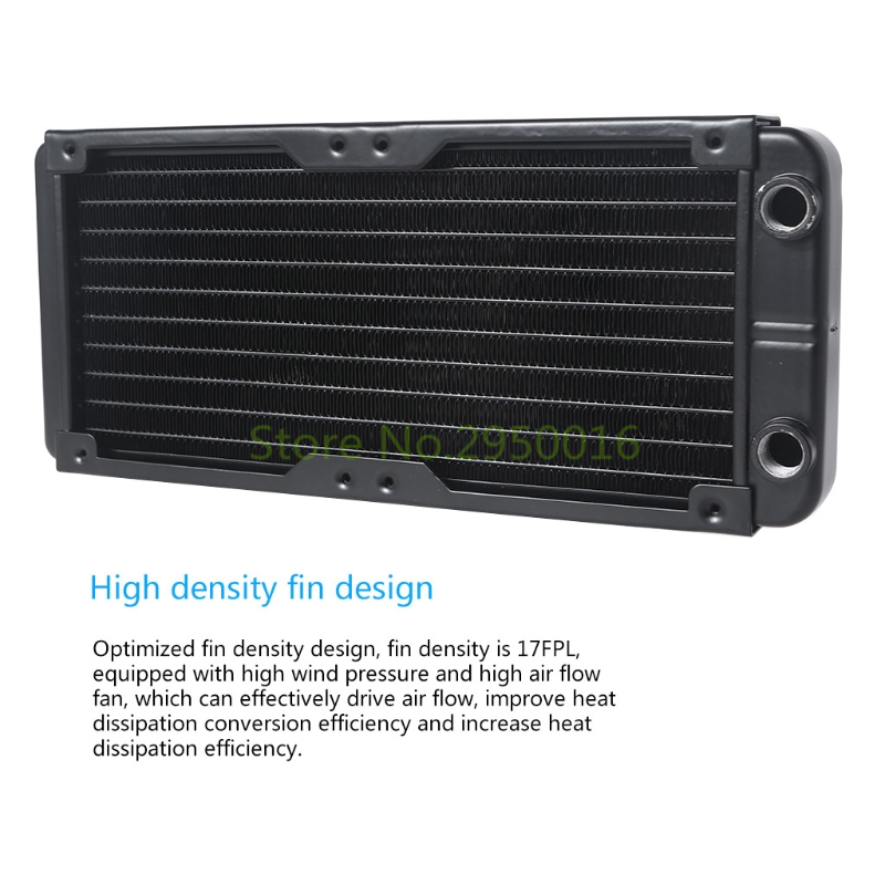 240mm 10/18 튜브 컴퓨터 수냉 라디에이터 G1 - Tech Accessories Pc 리뷰 및 가격