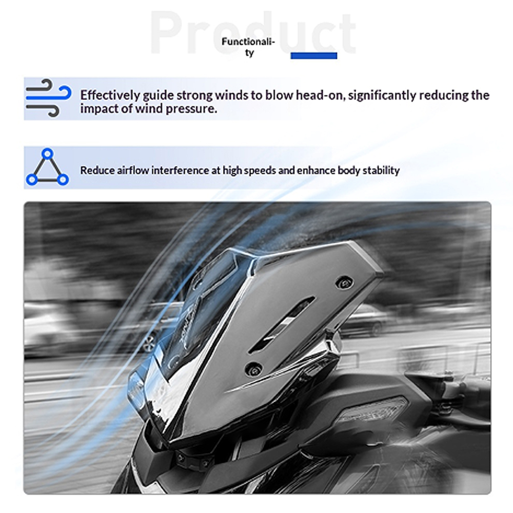 야마하 XMAX300 2025 테크 맥스 스포츠 윈드쉴 - Moto Tech Accessories & Workshop 리뷰 및 가격