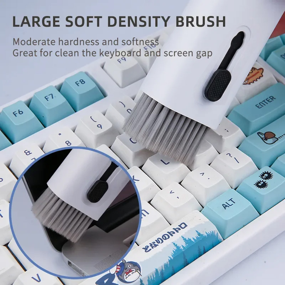 7-in-1 키보드 청소 키트 키캡 풀러가 포함된 노트 - Screen Cleaner Spray 리뷰 및 가격