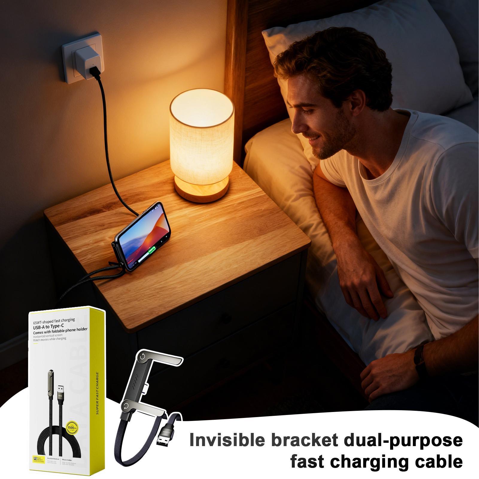 보이지 않는 홀더형 충전 케이블 2-in-1 휴대폰 액 - Tech Accessories For Home Office 리뷰 및 가격