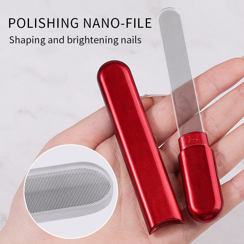전문 유리 네일 파일 버퍼 나노 - 용품 스타일리스트  - Tech Accessories Store 리뷰 및 가격